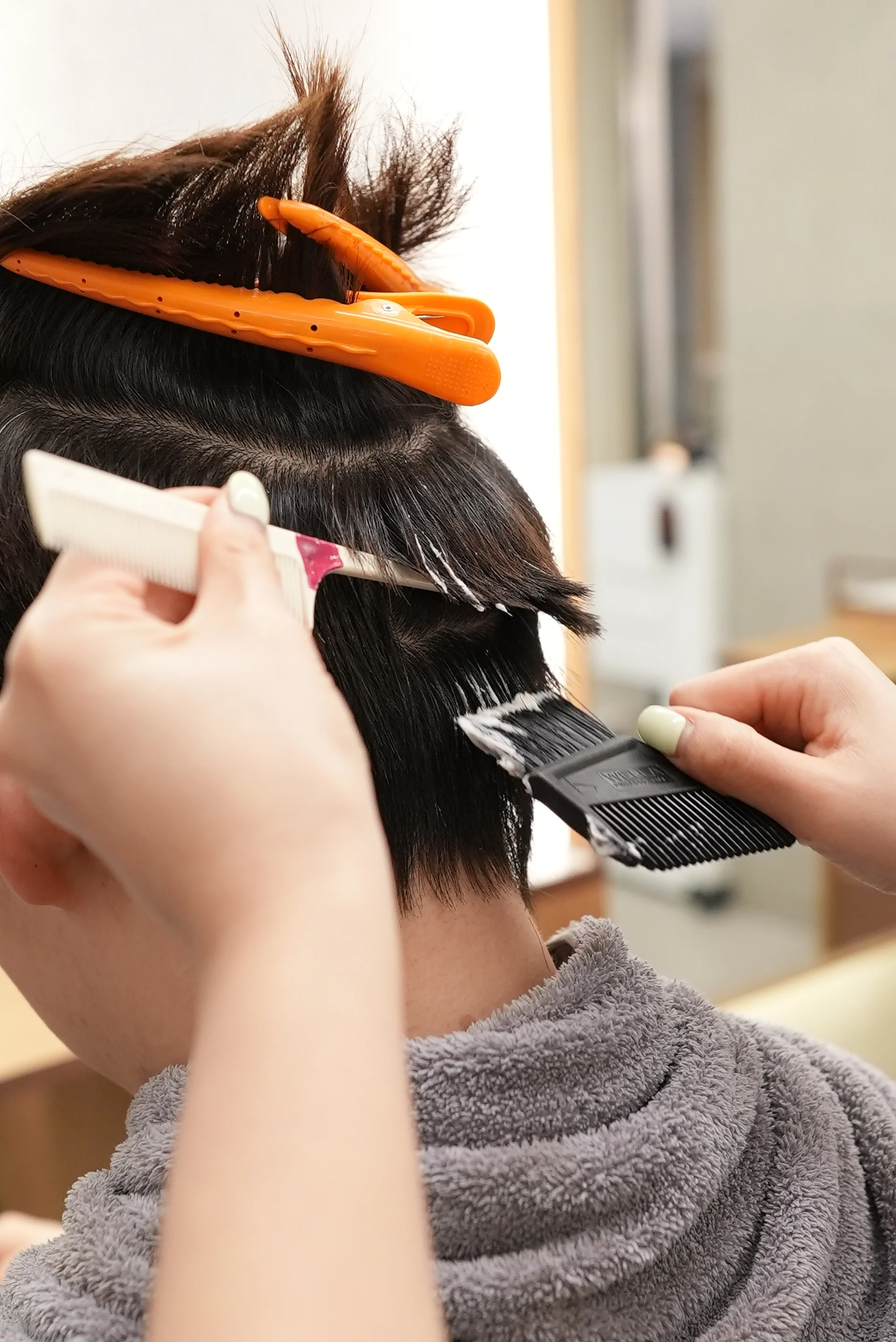 Sectioned Down Perm 2