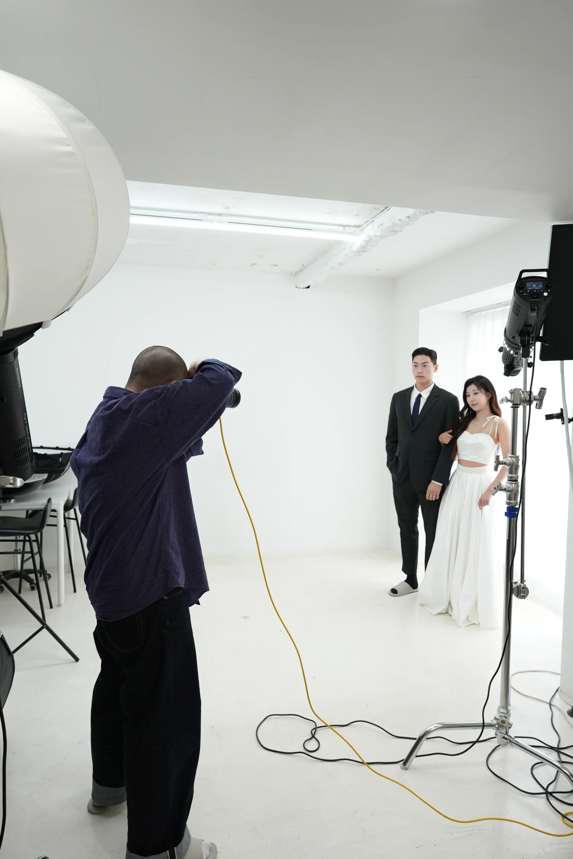 Couple Semi-Wedding Photo Shoot + Hair and Makeup Package 1