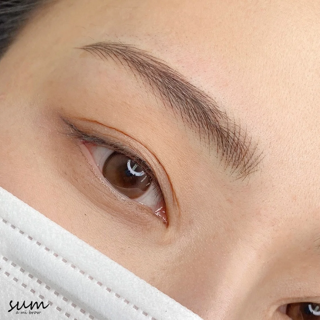 Eyebrown Tattoo Feathering  1